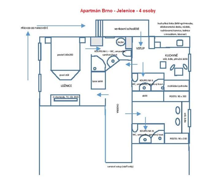 Apartmán Brno Jelenice — 2